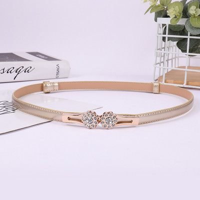 55 stilova Modni ženski fini pojasevi Podesivi dizajn PU kožni remen Boja slatkih boja Višeslojni ženski za haljinu Slatki pojas