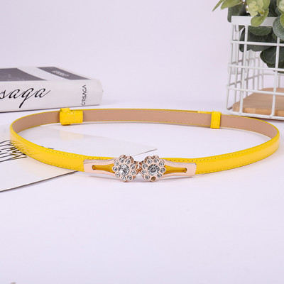 55 stilova Modni ženski fini pojasevi Podesivi dizajn PU kožni remen Boja slatkih boja Višeslojni ženski za haljinu Slatki pojas