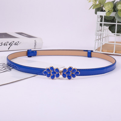 55 stilova Modni ženski fini pojasevi Podesivi dizajn PU kožni remen Boja slatkih boja Višeslojni ženski za haljinu Slatki pojas