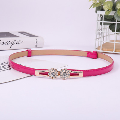 55 stilova Modni ženski fini pojasevi Podesivi dizajn PU kožni remen Boja slatkih boja Višeslojni ženski za haljinu Slatki pojas