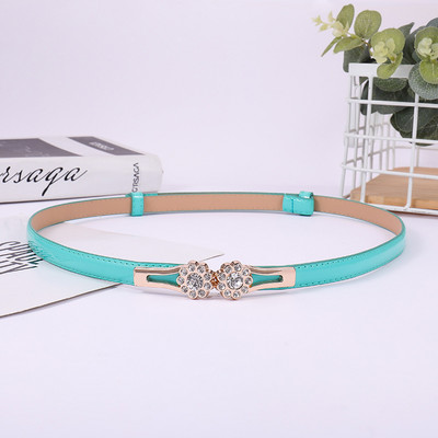 55 stilova Modni ženski fini pojasevi Podesivi dizajn PU kožni remen Boja slatkih boja Višeslojni ženski za haljinu Slatki pojas