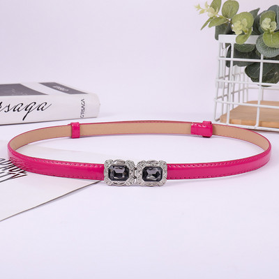 55 stilova Modni ženski fini pojasevi Podesivi dizajn PU kožni remen Boja slatkih boja Višeslojni ženski za haljinu Slatki pojas