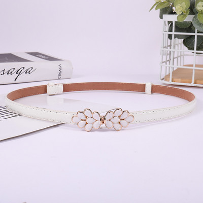 55 stilova Modni ženski fini pojasevi Podesivi dizajn PU kožni remen Boja slatkih boja Višeslojni ženski za haljinu Slatki pojas