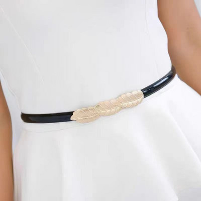 55 stilova Modni ženski fini pojasevi Podesivi dizajn PU kožni remen Boja slatkih boja Višeslojni ženski za haljinu Slatki pojas