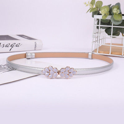 55 stilova Modni ženski fini pojasevi Podesivi dizajn PU kožni remen Boja slatkih boja Višeslojni ženski za haljinu Slatki pojas