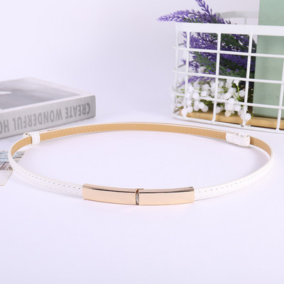 55 stilova Modni ženski fini pojasevi Podesivi dizajn PU kožni remen Boja slatkih boja Višeslojni ženski za haljinu Slatki pojas