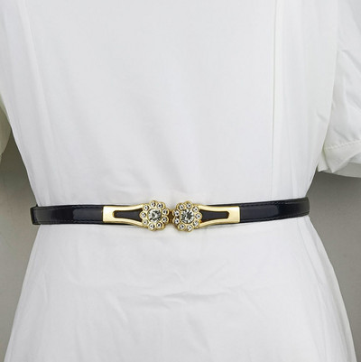 55 stilova Modni ženski fini pojasevi Podesivi dizajn PU kožni remen Boja slatkih boja Višeslojni ženski za haljinu Slatki pojas