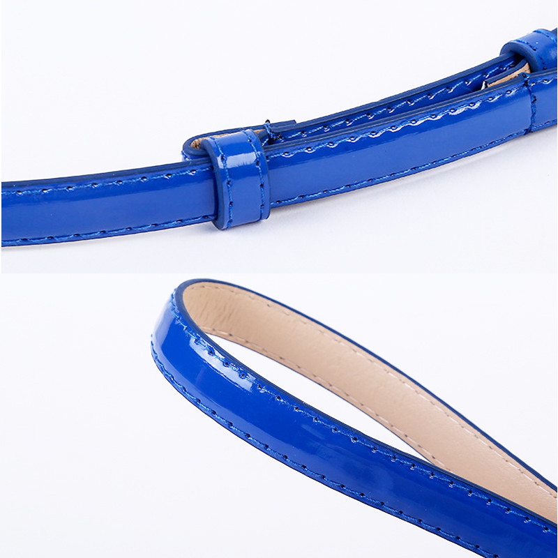 55 stilova Modni ženski fini pojasevi Podesivi dizajn PU kožni remen Boja slatkih boja Višeslojni ženski za haljinu Slatki pojas