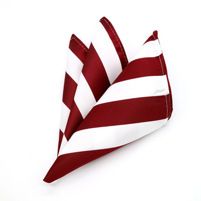 Muški džepni kvadratni modni rupčić od 25 cm, prugasta marama, muško odijelo, prsa, ručni dodaci za poslovna vjenčanja, dar