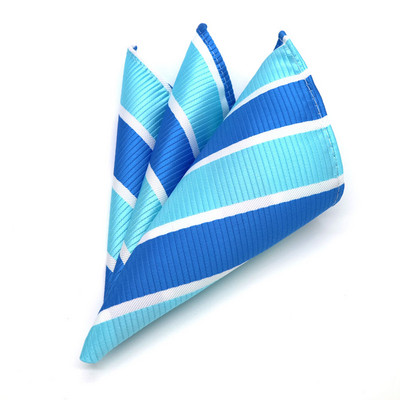 Muški džepni kvadratni modni rupčić od 25 cm, prugasta marama, muško odijelo, prsa, ručni dodaci za poslovna vjenčanja, dar