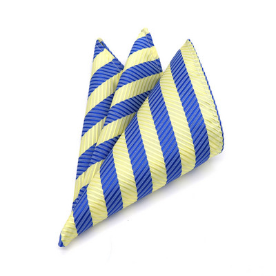 Muški džepni kvadratni modni rupčić od 25 cm, prugasta marama, muško odijelo, prsa, ručni dodaci za poslovna vjenčanja, dar