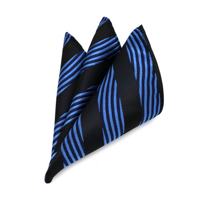 Muški džepni kvadratni modni rupčić od 25 cm, prugasta marama, muško odijelo, prsa, ručni dodaci za poslovna vjenčanja, dar