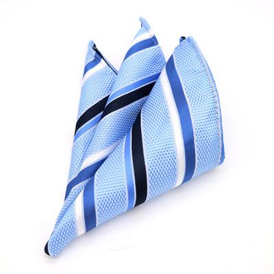 Muški džepni kvadratni modni rupčić od 25 cm, prugasta marama, muško odijelo, prsa, ručni dodaci za poslovna vjenčanja, dar