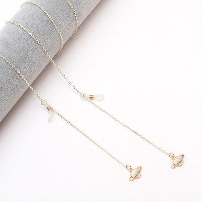 Ženski lanac za sunčane naočale za žene Metalni lančići za maske Uzica crne anti-lost naočale držač za slušalice ogrlica