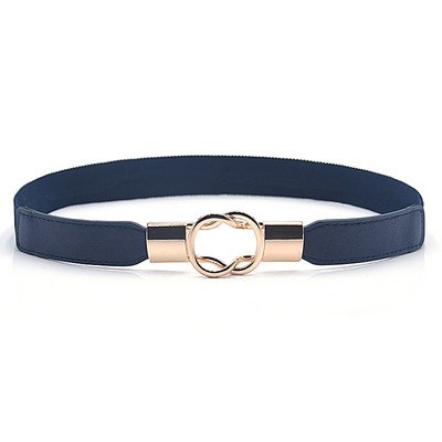 Modna svestrana ženska ukrasna haljina s elastičnim elastičnim uskim pojasom i tankim pojasom, ženski pojas