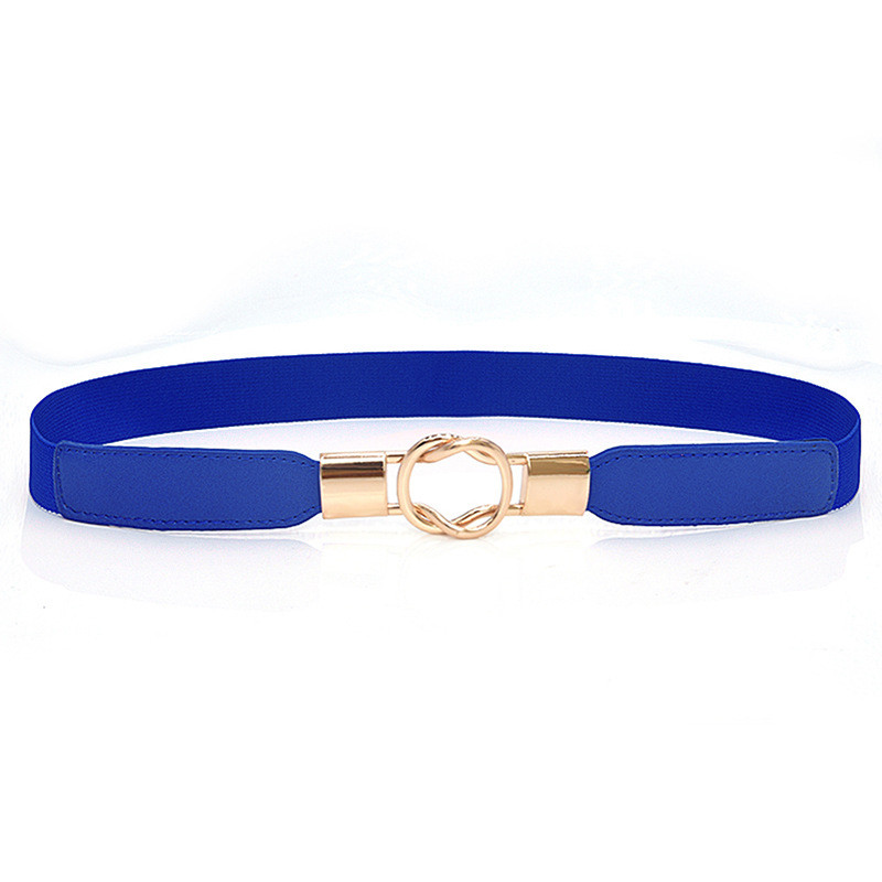 Modna svestrana ženska ukrasna haljina s elastičnim elastičnim uskim pojasom i tankim pojasom, ženski pojas