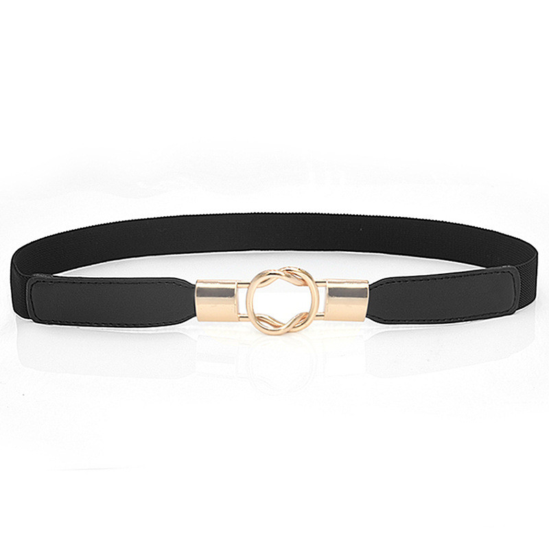 Modna svestrana ženska ukrasna haljina s elastičnim elastičnim uskim pojasom i tankim pojasom, ženski pojas