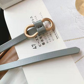 110 cm női vékony csomózott derékpánt PU bőr öv női masni fekete öv a derékon ruha öltöny ruházat kiegészítők