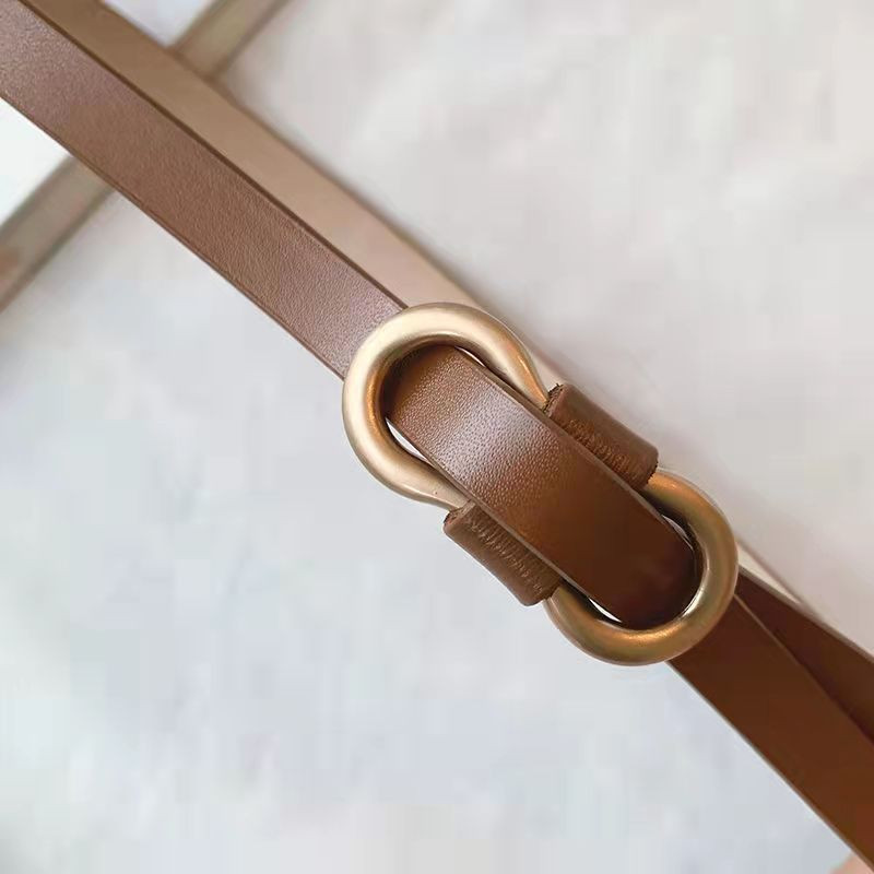 110 cm női vékony csomózott derékpánt PU bőr öv női masni fekete öv a derékon ruha öltöny ruházat kiegészítők