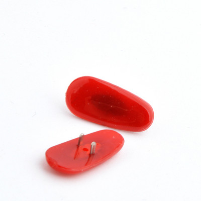 20 komada crnih žutih crvenih naočala naočala za naočale Mekani PVC jastučići za nos s dodacima za metalnu jezgru 16 mm