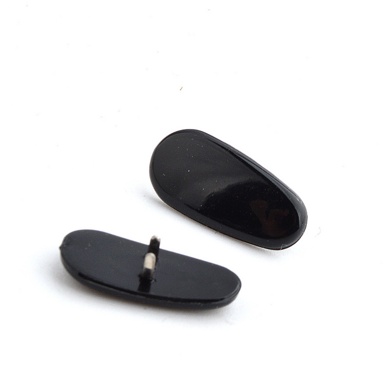 20 komada crnih žutih crvenih naočala naočala za naočale Mekani PVC jastučići za nos s dodacima za metalnu jezgru 16 mm