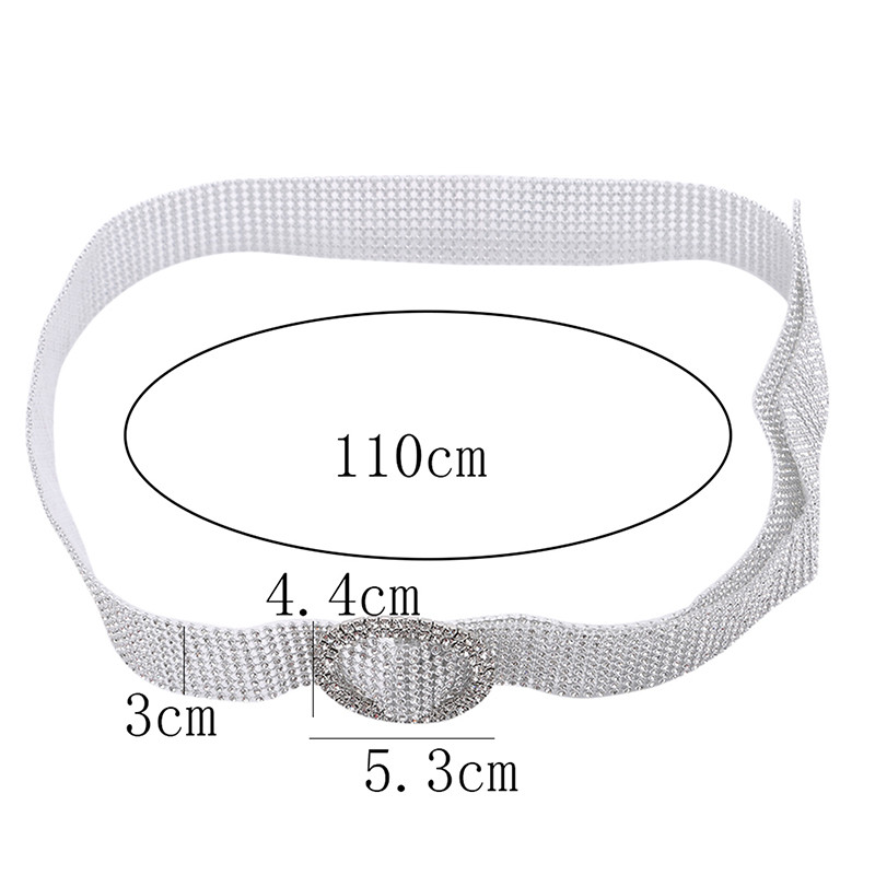 Fényes, fényes női öv lánc luxus édes deréköv 2022 divatos övek teljes gyémánt strassz kristály öv