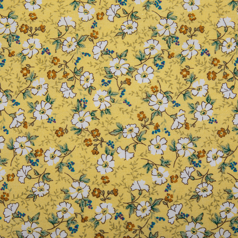 Prabangus šilko geltonos spalvos gėlėtas vyriškas kaklaraištis vestuvėms, kišeninis kvadratinis segtukų rinkinys, baltai gėlėmis margintas medvilninis kaklaraištis vyrams Priedai