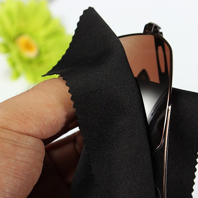 10db 15X15CM mikroszálas tisztítókendők szemüvegekhez fényképezőgépekhez lencsék szem számítógép laptop képernyői Clean törlőkendők tisztító