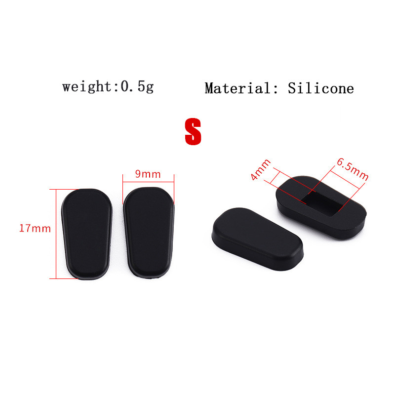 1paar silikoonprille Ninapadi libisemisvastane ninapadi prillid padjad Nina sissetungimisvastane nina dekompressioon nina varruka tarvik