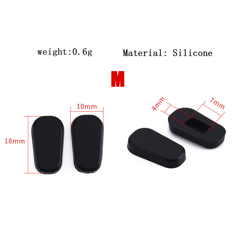 1paar silikoonprille Ninapadi libisemisvastane ninapadi prillid padjad Nina sissetungimisvastane nina dekompressioon nina varruka tarvik