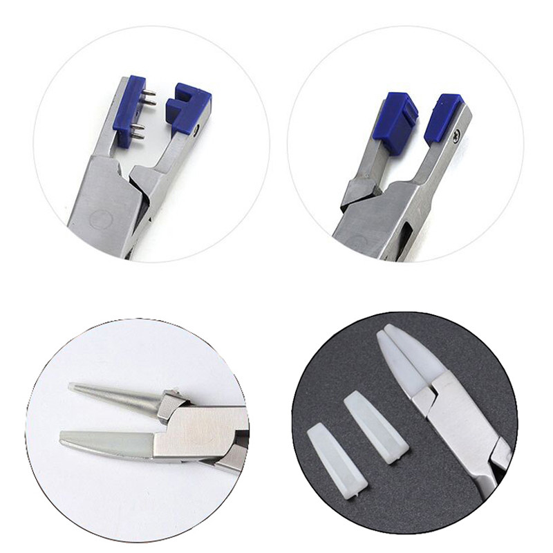 1 pár szemüveg fogó pofa csereszemüveg kéziszerszám tartozék