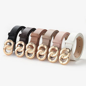 Modni zlatni lančić s kopčom Crno-bijeli ružičasti ženski remen Ukrasni traperice Remeni za haljine Luksuzni remen Ondildo Off White Remen