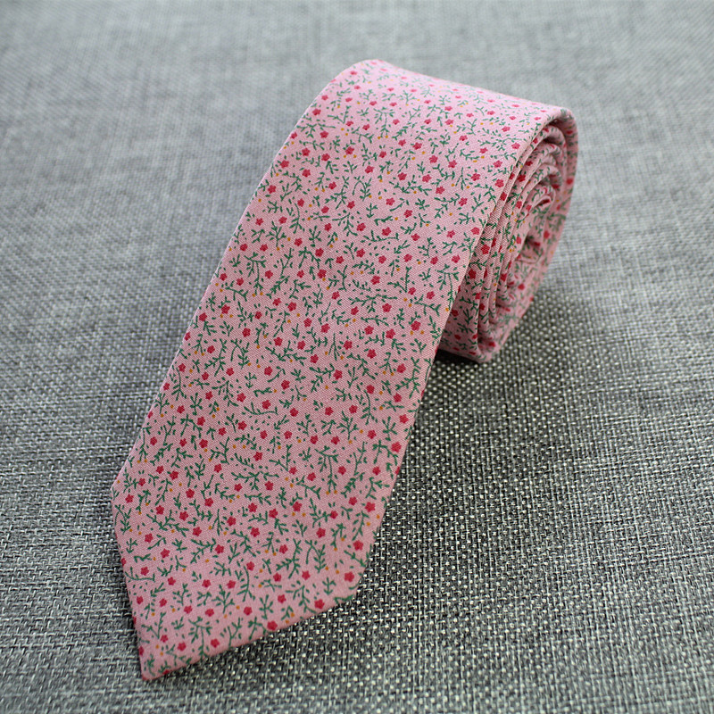 RBOCOTT Retro virágos nyakkendők Paisley nyakkendő 6 cm-es pamut nyakkendők férfiaknak divatos alkalmi karcsú nyakkendők vékony nyakkendők esküvői öltönyhöz