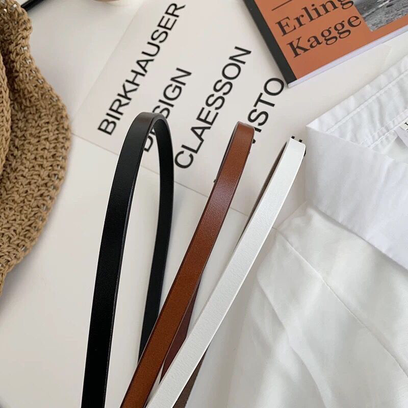 Új luxusmárka női övek vékony arany csatos bőrszíj ruha nadrághoz alkalmi fekete női női dizájner derékpánt