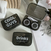 Jednostavna ljepota Partnerska kutija za njegu kontaktnih leća Prozirna kutija za kontaktne leće Kutija za pohranu Ultra lagana