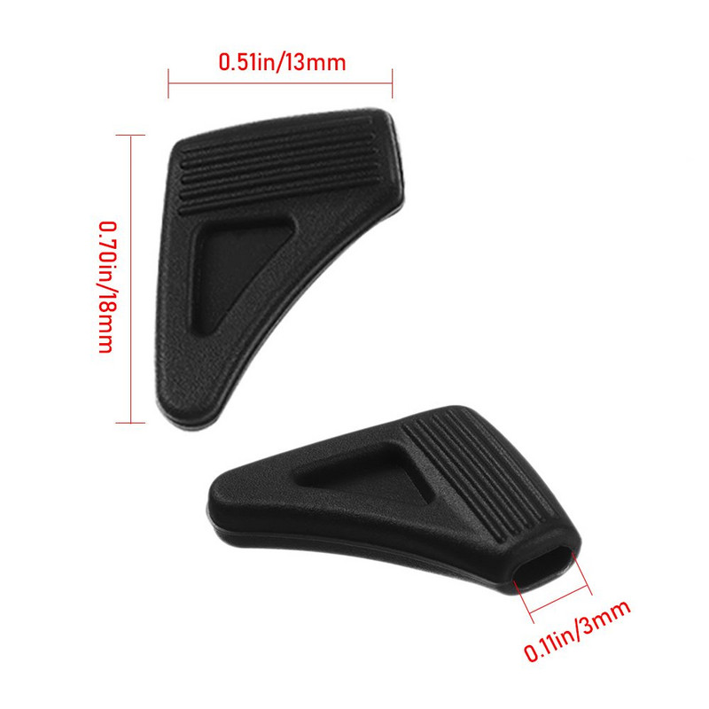 5 Pár Férfi Női Tartós Szilikon Sport Fül Horog Szemüveg Huzat Csúszásgátló Szemüvegek Lábak Ujj