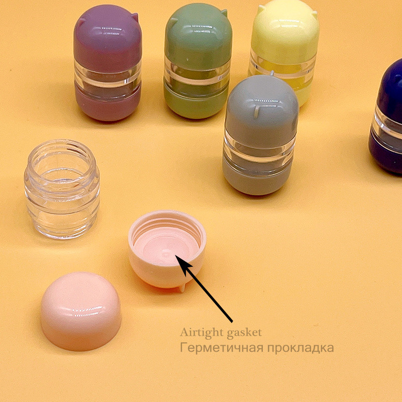 Kutija za kontaktne leće sa slatkim medvjedom Dodaci Kutija za pohranu kontaktnih leća DIY Prijenosna putna torbica za kontaktne leće