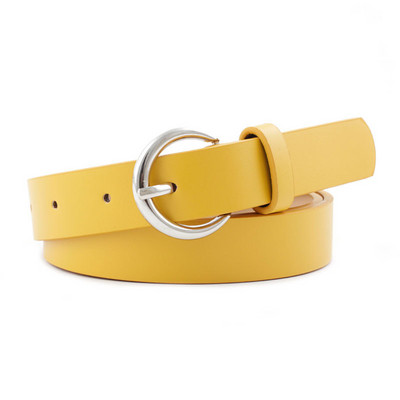 Cureaua de piele pentru blugi pentru blugi, cu catarama, curele de talie Cinturones Para Mujer, centura subtire de deductie, 106 cm