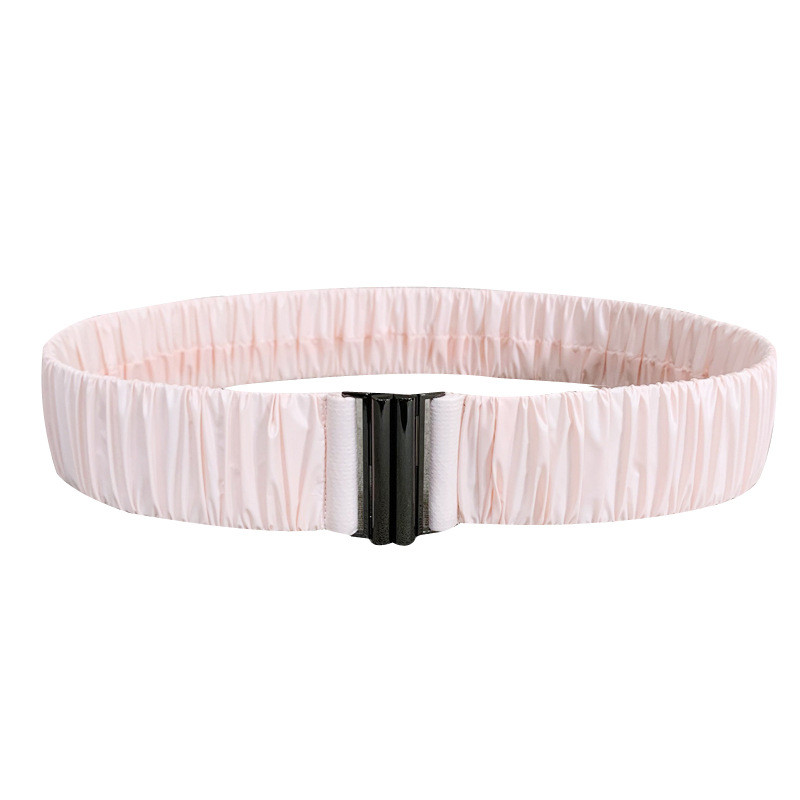 PU hajtogatott rugalmas öv női divat alkalmi luxus dizájn kabát kabát vékony derék tunika öv gótikus retro derékpánt