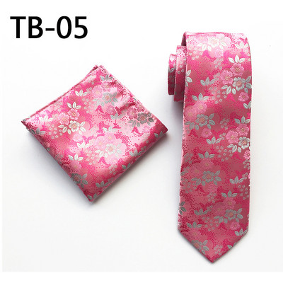 Meeste lillelips Kingitused meestele Pulmasärk Cravate Pour Homme Jacquard kootud kaelaside peoansambel Cravate Et Mouchoir