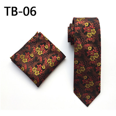 Meeste lillelips Kingitused meestele Pulmasärk Cravate Pour Homme Jacquard kootud kaelaside peoansambel Cravate Et Mouchoir