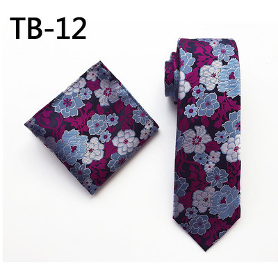 Meeste lillelips Kingitused meestele Pulmasärk Cravate Pour Homme Jacquard kootud kaelaside peoansambel Cravate Et Mouchoir