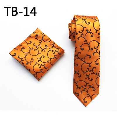 Meeste lillelips Kingitused meestele Pulmasärk Cravate Pour Homme Jacquard kootud kaelaside peoansambel Cravate Et Mouchoir