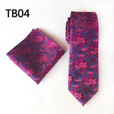 Meeste lillelips Kingitused meestele Pulmasärk Cravate Pour Homme Jacquard kootud kaelaside peoansambel Cravate Et Mouchoir