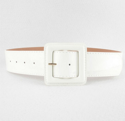 Vruća rasprodaja kožnih remena, besplatna dostava, modna igla, kopča, zlatno crna, luksuzna punk haljina sa širokim remenom i pojasom za žene