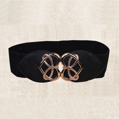 21 vrsta Novi ženski elastični široki remen Debeli vintage totem print Rastezljivi kožni remen oko struka za haljinu Korzet Cinch pojas Z30