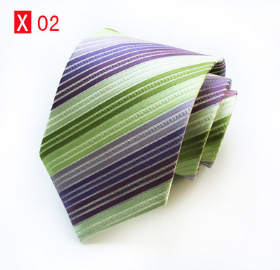 8 cm-es férfi nyakkendők divatos többszínű rózsaszín zöld piros fekete csíkos nyakkendő Gravata vékony nyakkendő klasszikus üzleti esküvői nyakkendő férfiaknak