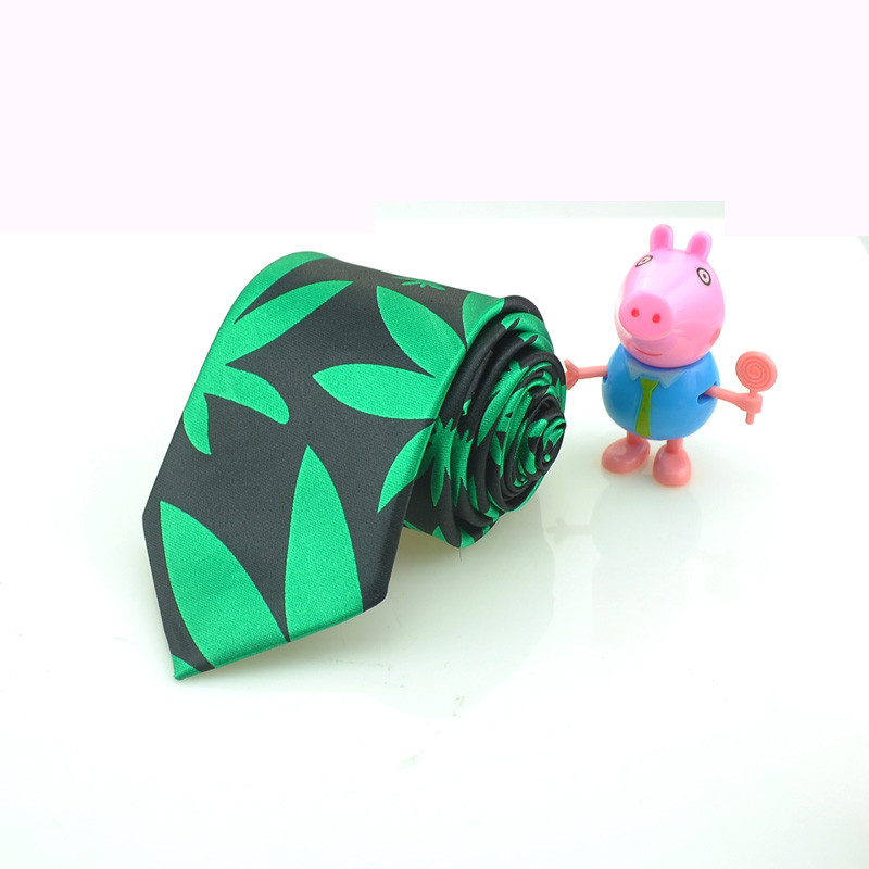 Muške kravate Kravata Poklon Vjenčane košulje Kravata Kravata za muškarce 2 inča široka lista konoplje Weed Party Woven Klasični dizajn marke