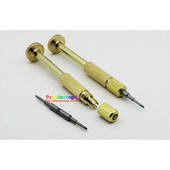 Pheonix Optic șurubelniță profesională multifuncțională pentru ochelari de soare, reparații, întreținere, ochelari de vedere, suport de rulment al mânerului din alamă