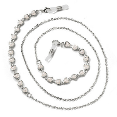 Novi lančići za naočale za žene Kristalni lančići za sunčane naočale za čitanje Držač za naočale Zlatno srebrne boje Traka za naočale